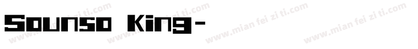 Sounso King字体转换